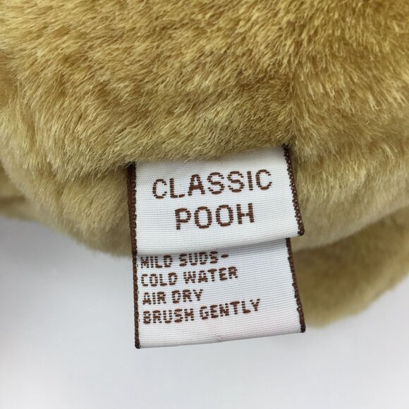 Disney Classic Pooh Gund Plush Christmas Bear Santa Hat Scarf 10" Stuffed Animal - Picture 3 of 12